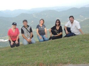 Integrantes do CTEA visitam o Morro Azul